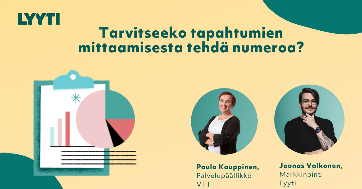 Tapahtumien mittaaminen on tärkeää