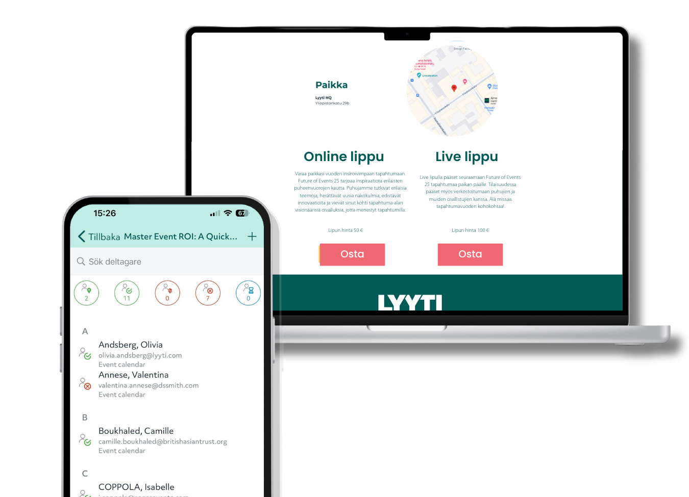 (FI) Hybrid check-in