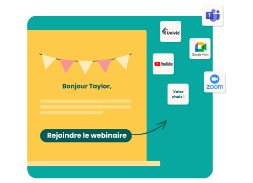connecteur en ligne événements