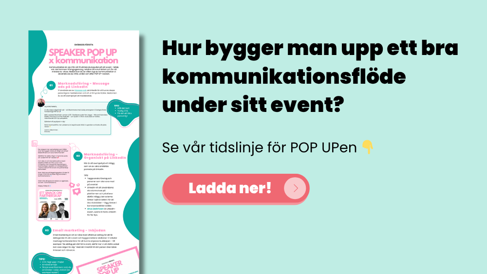 Communication time line x POP UP