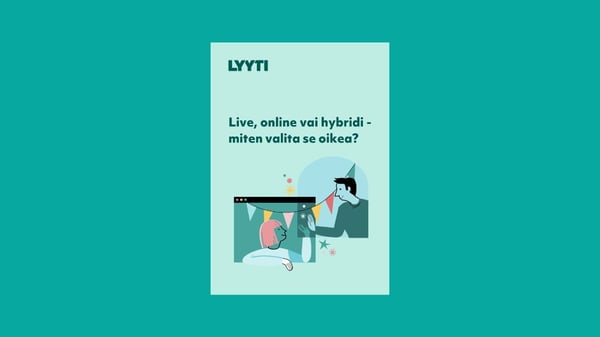 Live, virtuaali vai hybridi? Mikä niistä on oikea?