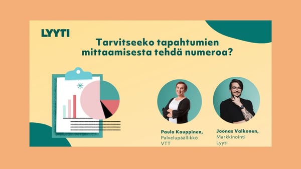 Tapahtumien mittaaminen on helppoa Lyytillä