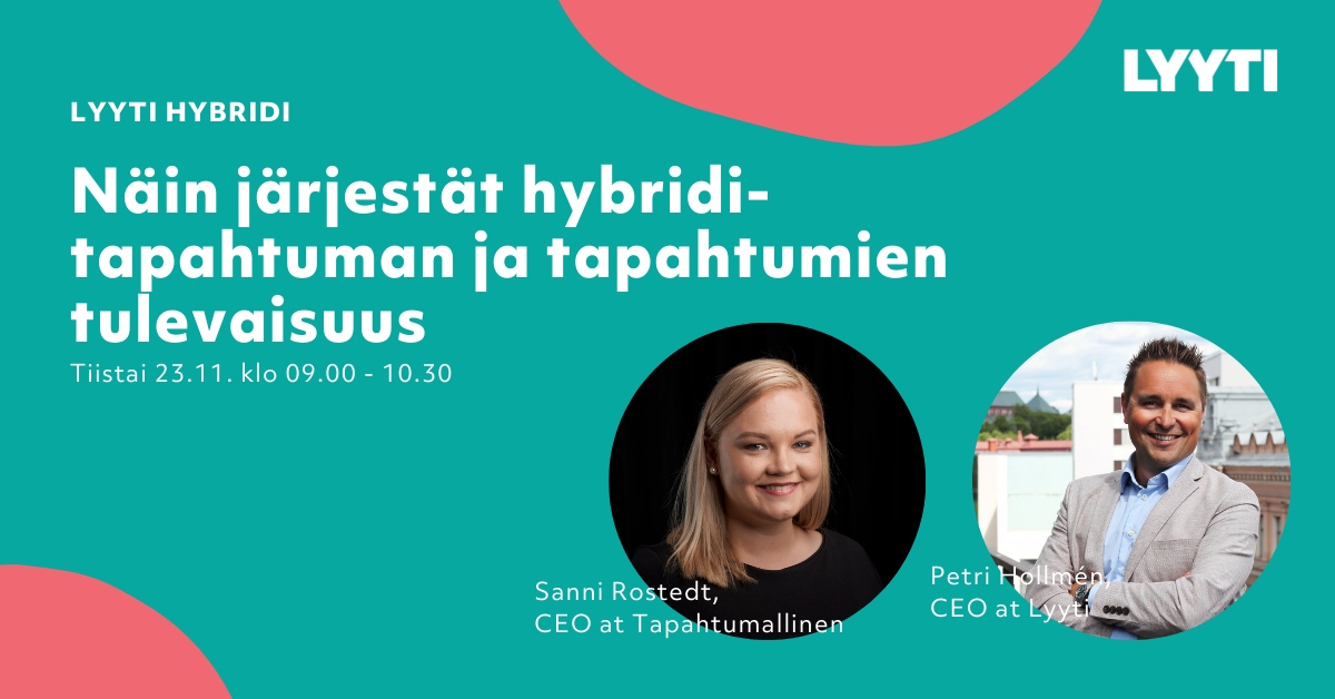 HYBRIDI - Näin järjestät hybridi-tapahtuman