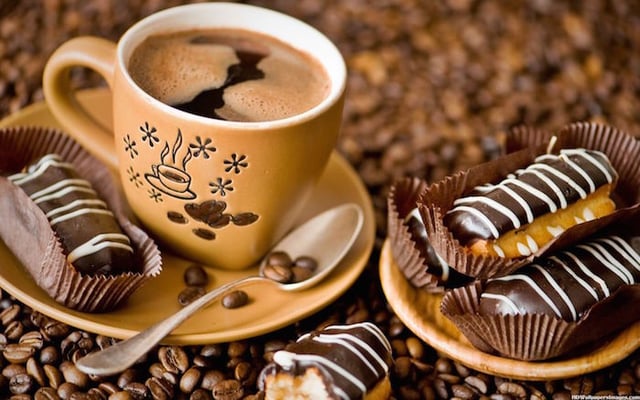 Chocolate and coffee, don't mind if I do Chocolate and coffee, don't mind if I do