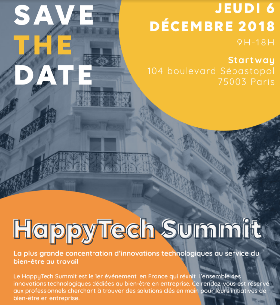 Participez à l'évènement N°1 des innovations technologiques dédiées au bien-être !