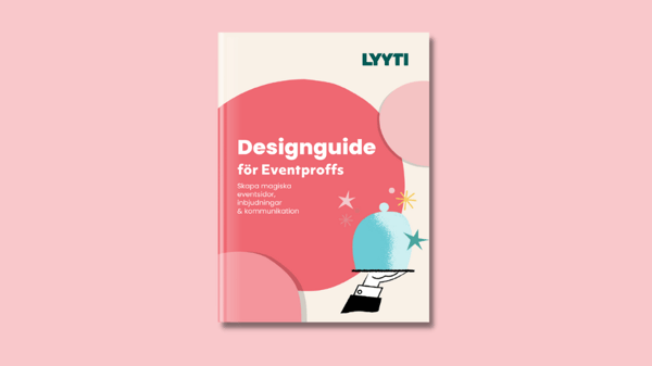 Bokomslag till designguide för eventproffs