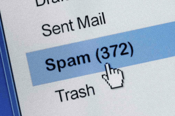 eviter spam